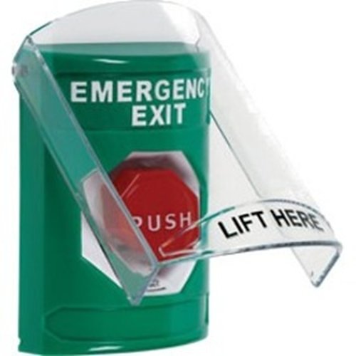 Emergency Door Release button, W/cover and horn